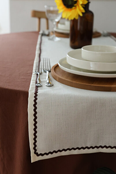 Yakacihome Ziggy Duck Кетен Пральний Нефарбований Білий 40x140 см