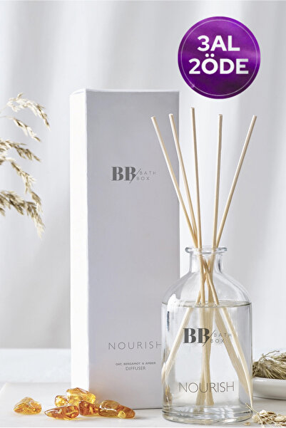 bath box Nourish Çubuklu Oda Kokusu 100 ML Canlandırıcı ve Yenileyici Doğal A...