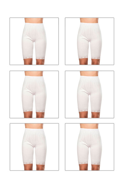 ÖZKAN underwear أوزكان 0114 - طقم من 6 قطع سراويل داخلية نسائية طويلة من القط...