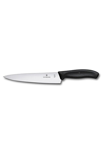 Victorinox ​​​​​​​​​​​​​​​​​​​​​​​​​​​​​​​​​​Victorinox 6.8003.19B 19cm Siyah Doğrama Bıçağı, Blisterli Paket