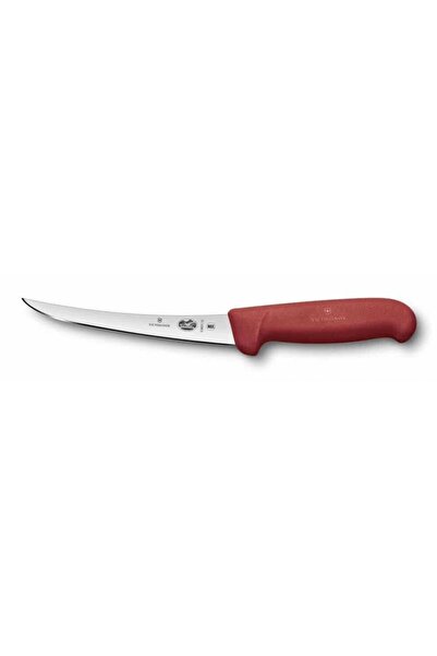 Victorinox 5.6601.12 12cm Kırmızı Kavisli Dar Ağız Sıyırma Bıçağı