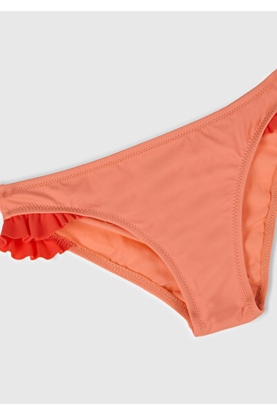 United Colors of Benetton Girl's Baby Ruffle Detailed Adjustable Strap Bikini Set