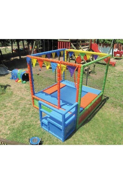 Edutoys Tekli Trambolin 220x180x180