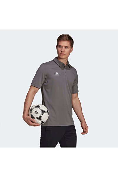 adidas Ανδρικό γκρι μπλουζάκι πόλο Entrada 22 (H57486)