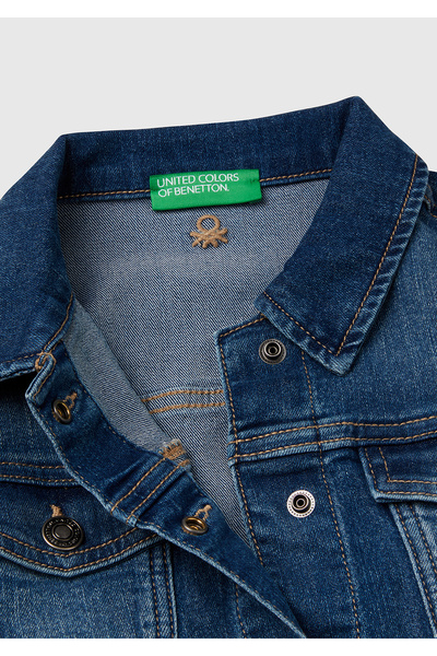 United Colors of Benetton Jachetă de blugi pentru fete