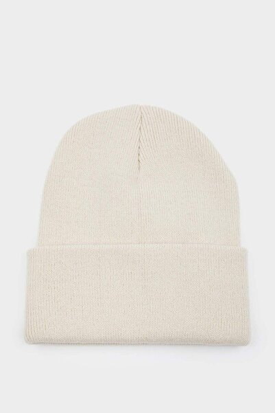 DeFacto Kadın Triko Basic Düz Kışlık Bere R7545AZ24WN