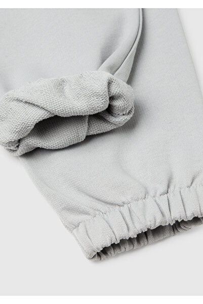 United Colors of Benetton Φόρμα Jogger με λογότυπο με λεπτομέρεια για αγόρι σε γκρι μελανζέ πίσω τσέπη