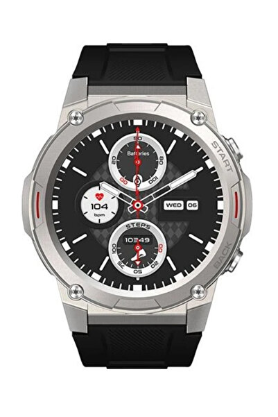 Zeblaze Vibe 7 Pro Silver Akıllı Saat - Profesyonel Ve Sağlam, Dayanıklı Gövde, Uzun Pil Ömrü