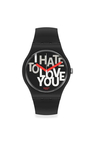 Swatch Suob185 Hate 2 Love Unisex Wristwatch