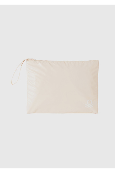 United Colors of Benetton Unisex Cream L Wallet