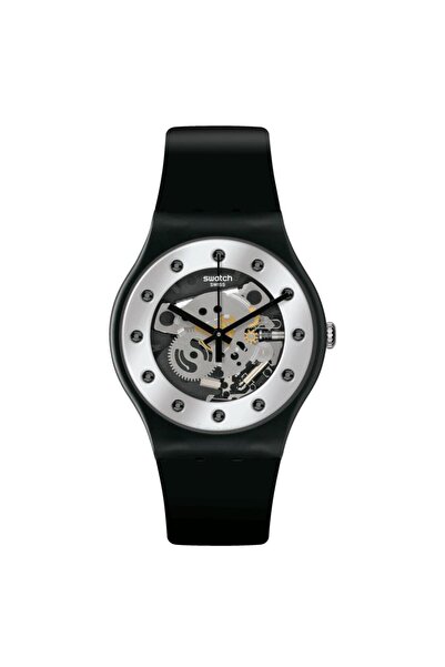 Swatch So29B109 Silver Glam Again Men's Wristwatch