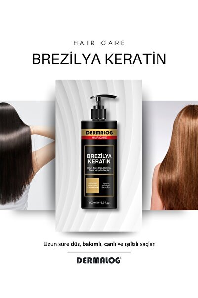 DERMALOG Brezilya Fönü - Keratin Bakımı & Botox Bakımı Kalıcı Düzleştirici Ve Onarıcı Bakım Seti
