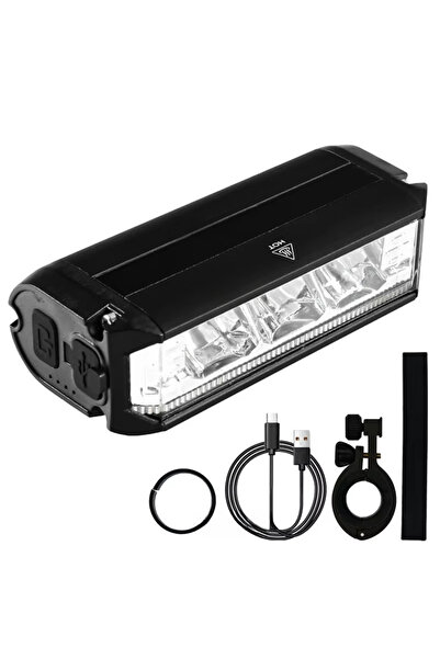 Choice مصباح دراجة جبلية جديد الطراز 1800 لومن 3 مصابيح ليد 2000 مللي أمبير/س...