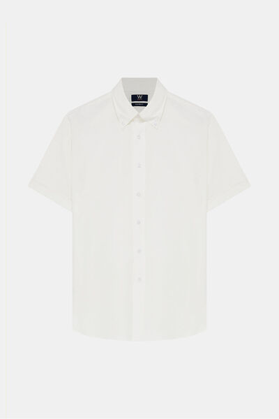 W Collection White Short Sleeve Shirt