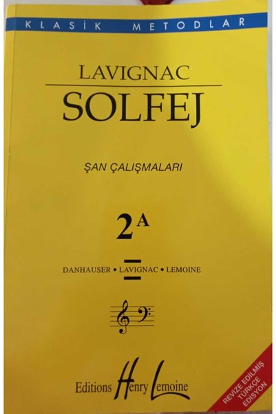 Porte Müzik Eğitim Merkezi Lavignac Solfej 2a