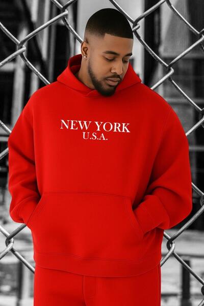 DM DOLCE MORE سويت شيرت نيويورك باسكيلي مقاس كبير