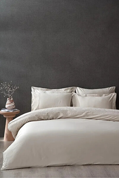 Ecocotton Rana Çift Kişilik Nevresim Takımı %100 Organik Pamuk 300 TC Saten B...