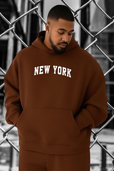 DM DOLCE MORE سويت شيرت نيويورك باسكيلي مقاس كبير