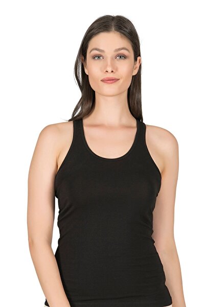 ÖZKAN underwear Özkan 7416 - 3 Pack Women's Single Jersey Flexible Comfortable Sneakers, Thick Straps and Cross Back