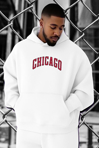 DM DOLCE MORE ЧИКАГО ПЕЧАТАНА СУИТШЪРТ ЗА ГОЛЕМИ РАЗМЕРИ