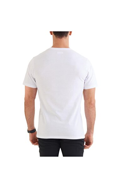 Columbia CS0377 CSC M ROAM HEX GRAPHIC SS TEE Λευκό