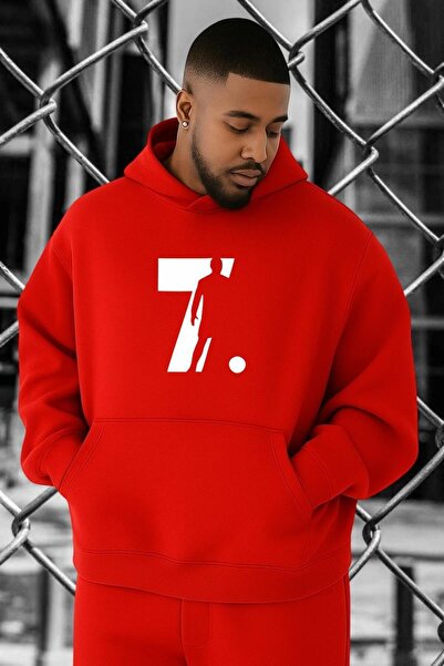 DM DOLCE MORE Hanorac supradimensionat cu imprimeu CR7