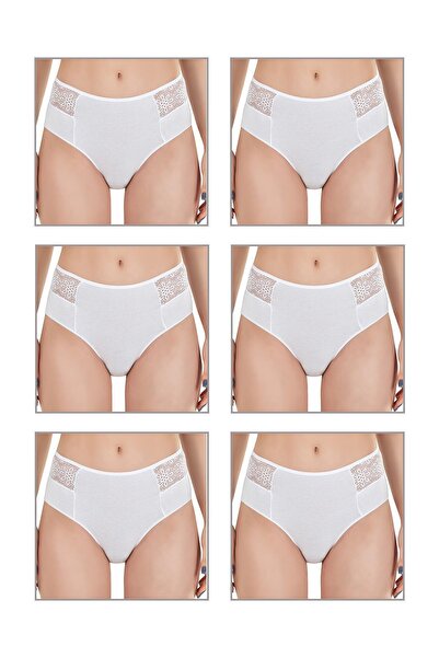 ÖZKAN underwear Özkan 26848 - 6-пакет жіночих трусиків з мереживом, еластичних, з бавовни та модалу