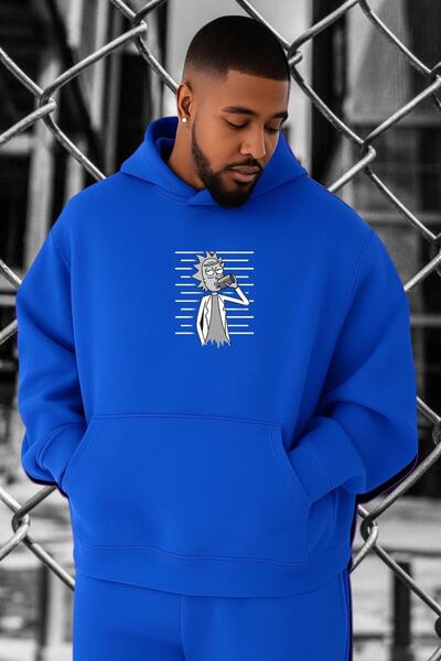 DM DOLCE MORE Hanorac supradimensionat cu imprimeu RICK MORTY