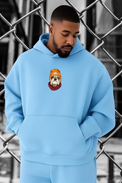 DM DOLCE MORE بلوزة بولدوغ كبيرة الحجم