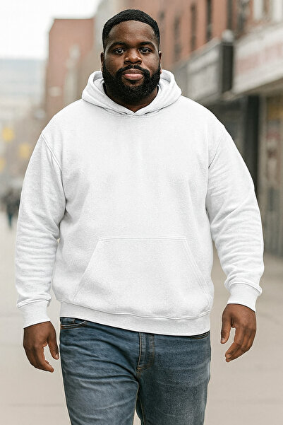 DM DOLCE MORE Hanorac unisex supradimensionat cu glugă