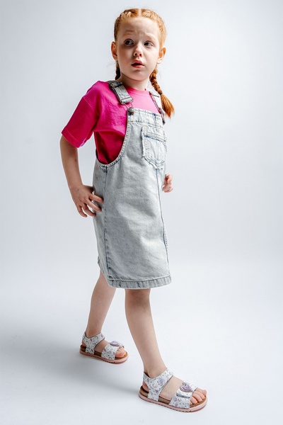 mnpc Καθημερινά παιδικά σανδάλια για κορίτσια από γνήσιο δέρμα μανιτάρι