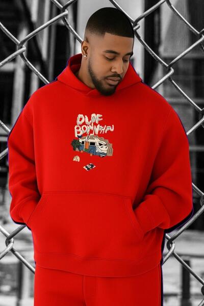 DM DOLCE MORE Hanorac supradimensionat cu imprimeu VOSVOS CARAVAN