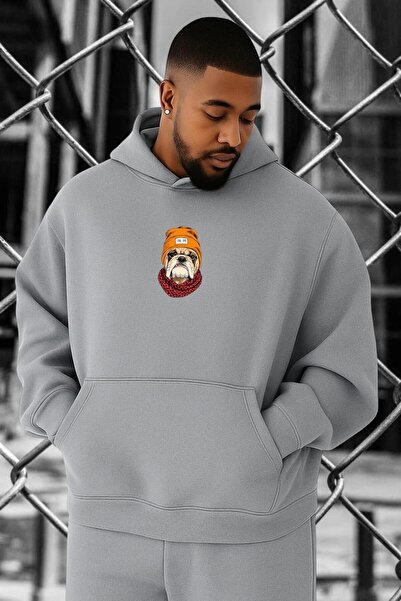 DM DOLCE MORE بلوزة بولدوغ كبيرة الحجم