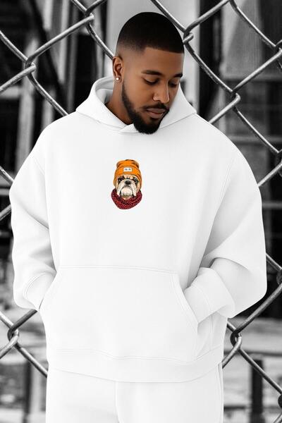 DM DOLCE MORE بلوزة بولدوغ كبيرة الحجم