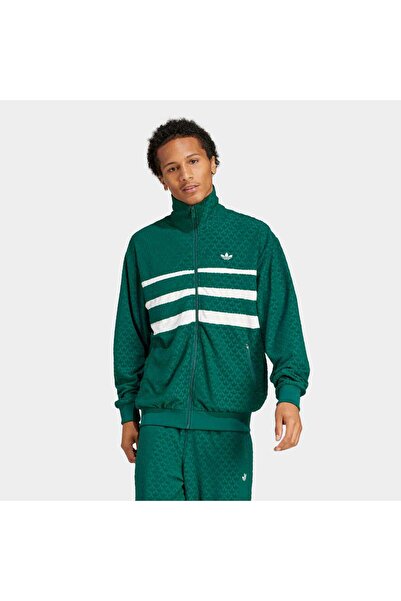 adidas Jachetă verde pentru bărbați Originals (JD0696)