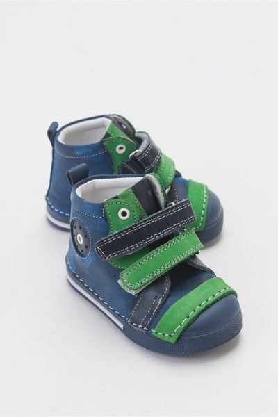 mnpc Erkek Çocuk Lacivert Hakiki Deri İlk Adım Bot