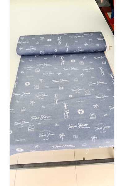MODA Desenli Kot Kumaş ( EN:150 CM )