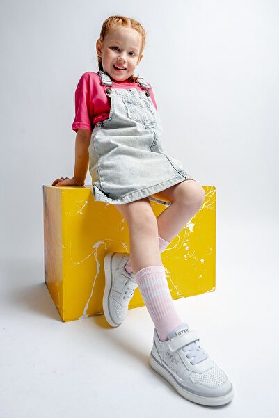 mnpc Білі кросівки для дівчинки