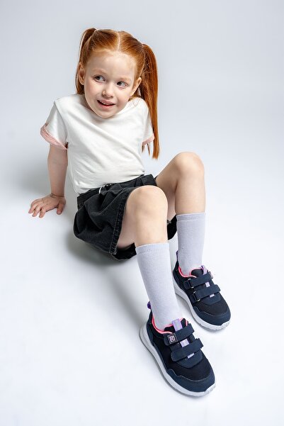 mnpc Дівчачі лаци-фуксія повсякденні спортивні кросівки