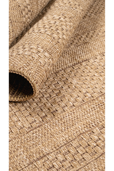 Badelya Home Jüt Sisal Bej Yolluk Kilim Salon Koridor Mutfak Halısı Tozumaz