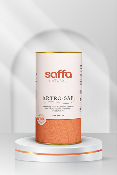 SAFFA NATURAL ARTRO-SAF BİTKİSEL ÇAY (Akgünlük-Kuşburnu-Zerdeçal-Söğüt Yaprağı-Isırgan) 60 Günlük