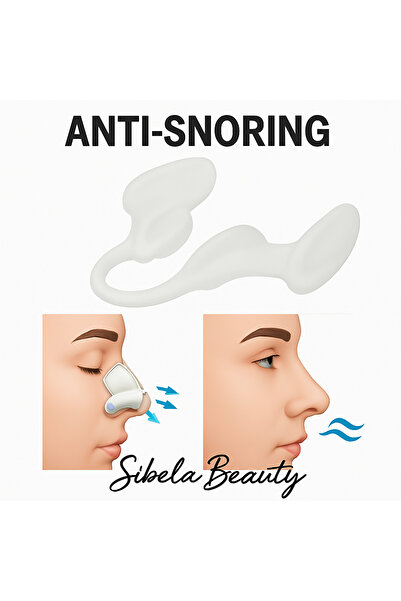 SİBELA BEAUTY GÜZEL GÖRMEK GÜZEL DÜŞÜNDÜRÜR 3'lü Horlama Önleyici Burun Apara...