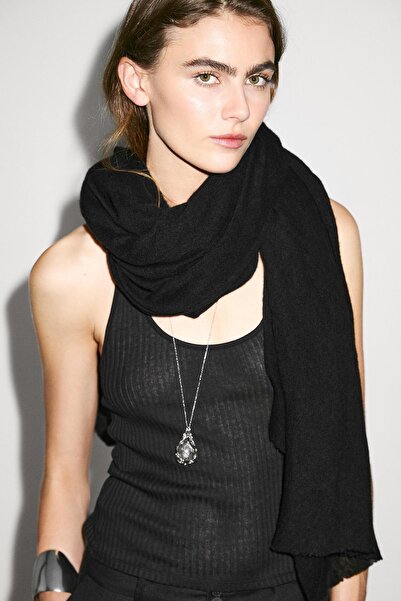 Massimo Dutti %100 kaşmir atkı