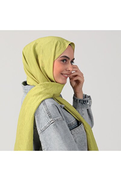 ipekistanbul Şal din voal de bumbac - Lime