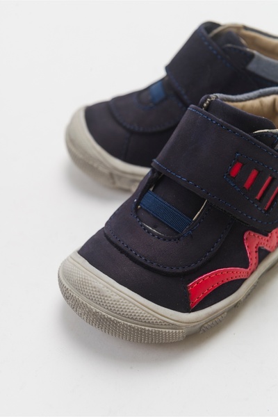 mnpc Erkek Çocuk Lacivert Hakiki Deri İlk Adım Bot Beden: 19