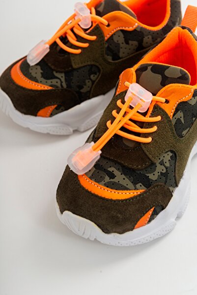 mnpc Erkek Çocuk Haki Ortopedik Destekli Spor Ayakkabı