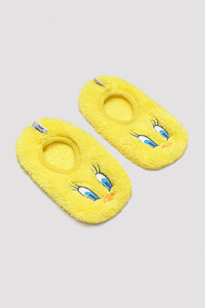 Penti Girl's Tweety Yellow Booties