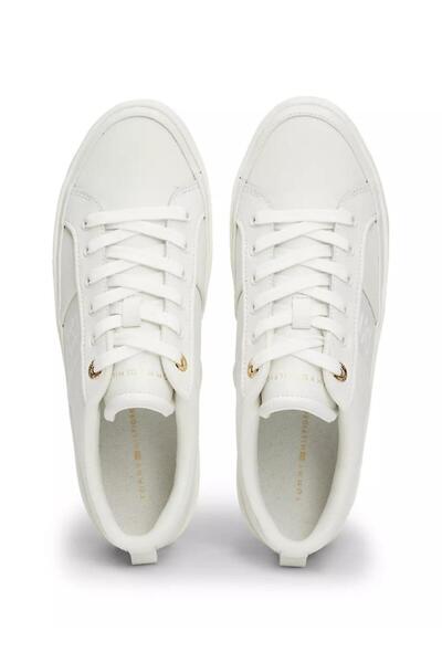 Tommy Hilfiger Essential Vulc Sneaker - Mono Gram Patterned