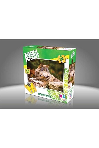 Ks Games Çocuk Kurt Yapboz 100 Parça