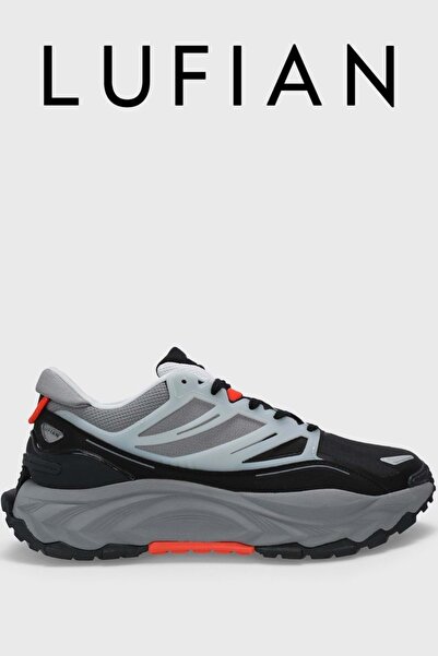 Lufian 112230202 Edwın Sneaker Ανδρικά Δερμάτινα Παπούτσια ΜΑΥΡΟ